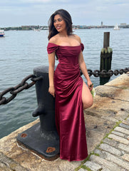 Mabel Gown - Burgundy