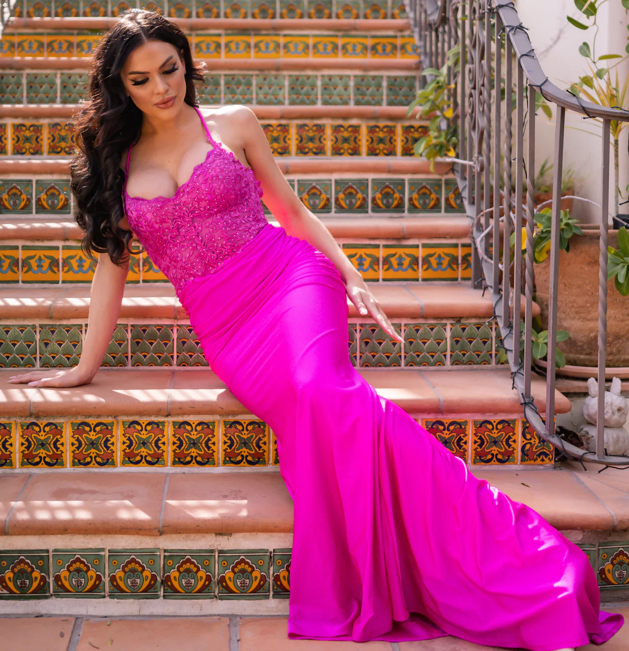 Rylie Gown - Fuchsia